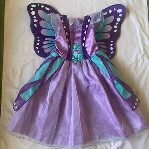 Purple Butterfly Kids Costume